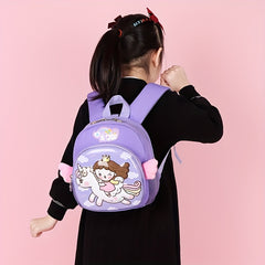 Cartoon Unicorn Small Backpack for Kids
