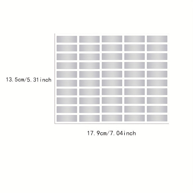 Waterproof Label Stickers for Mason Jars Party Decor Craft Rooms Weddings