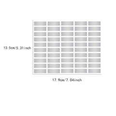 Waterproof Label Stickers for Mason Jars Party Decor Craft Rooms Weddings