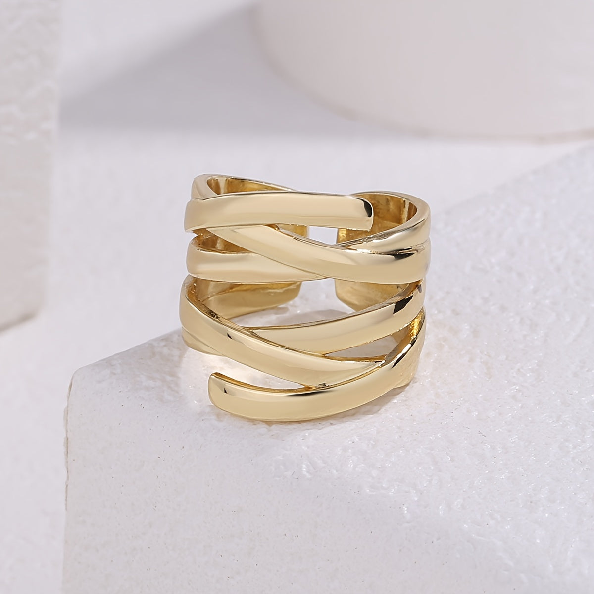 Highway Ring 14K Plated Adjustable Party Decor For Women Girls