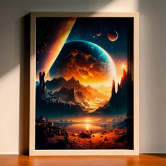 Modern Fantasy Art Wall Sticker for Kids' Bedrooms & Nurseries