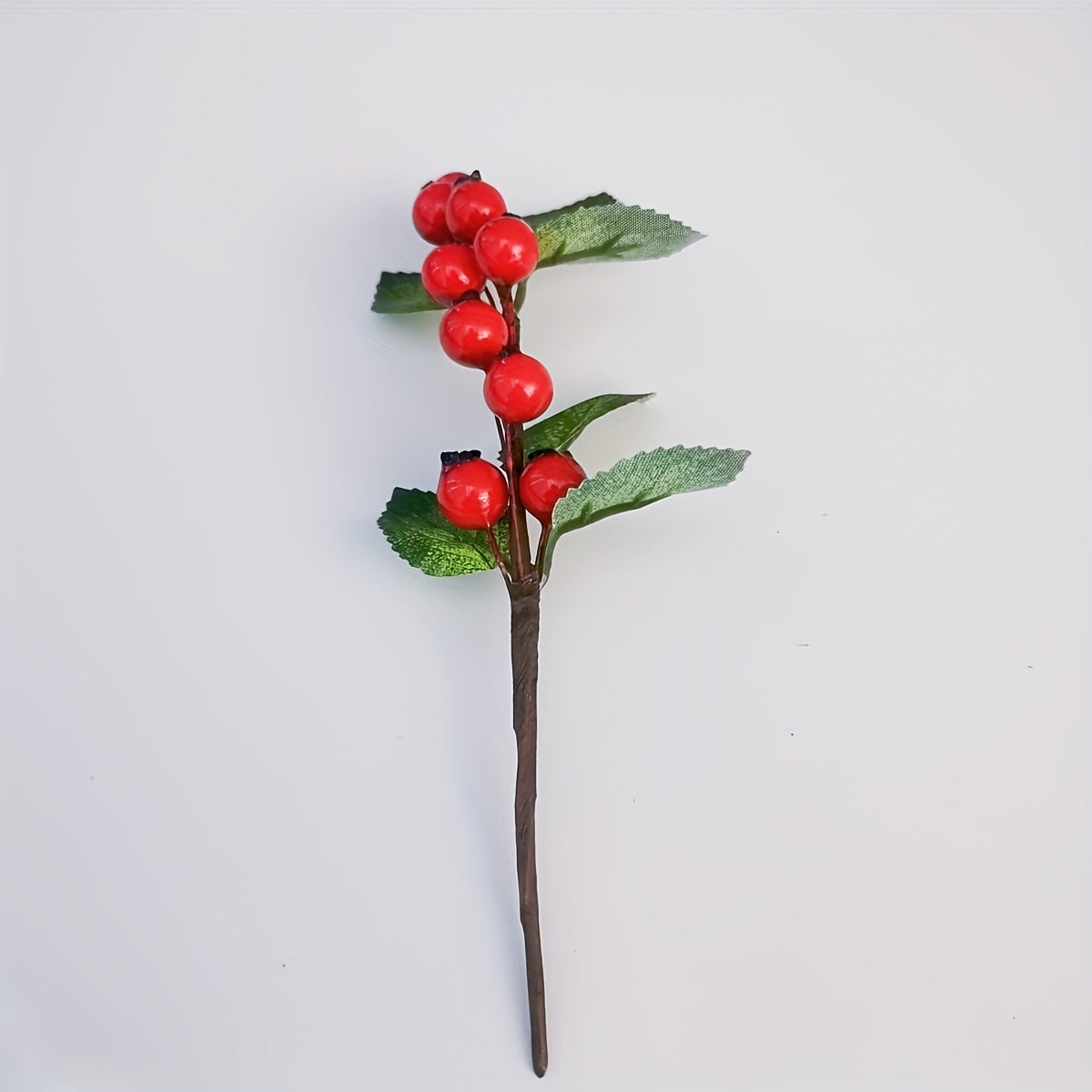 Christmas Decoration Red Fruit Branch Simulation Pine Cone Pine Needle Ornament