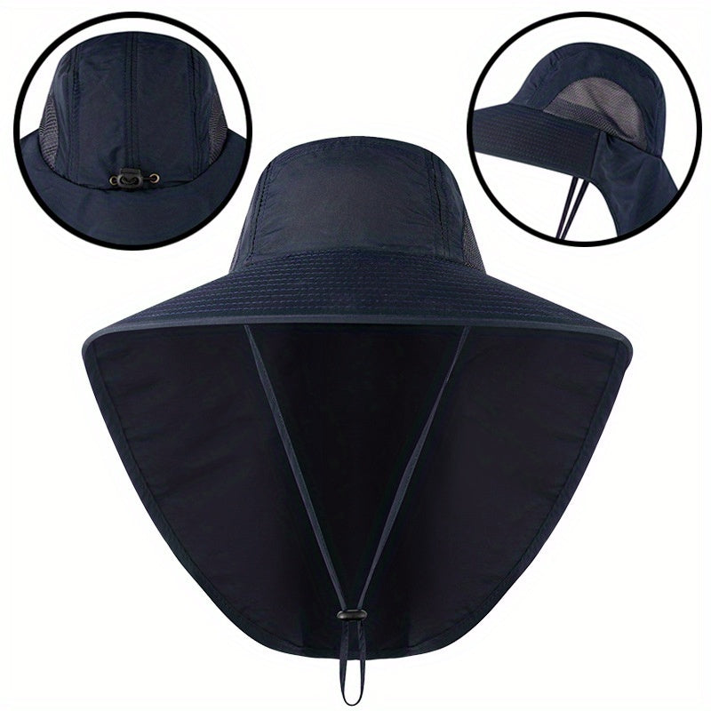 Outdoor Bucket Hat Men's Women's Summer Sunscreen UV Protection Fishing Hat