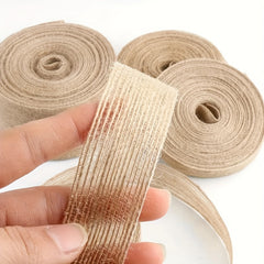Jute Decorative Ribbon Linen Ribbon DIY Decorative Bow 10m Roll