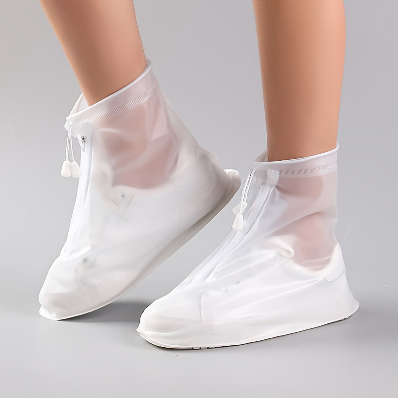 Waterproof Anti Slip Rain Shoes Reusable Shoes Cover Rain Boots
