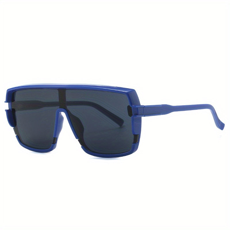 Stylish Men's One Piece Sunglasses for Driving