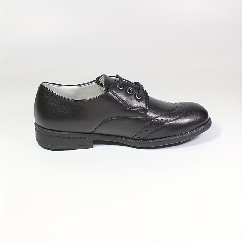 Boys Wing Tip Brogue Oxford Shoes Dress Shoes Durable Non Slip Formal Shoes