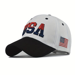 American Flag Baseball Cap Embroidered Hat for Men Women