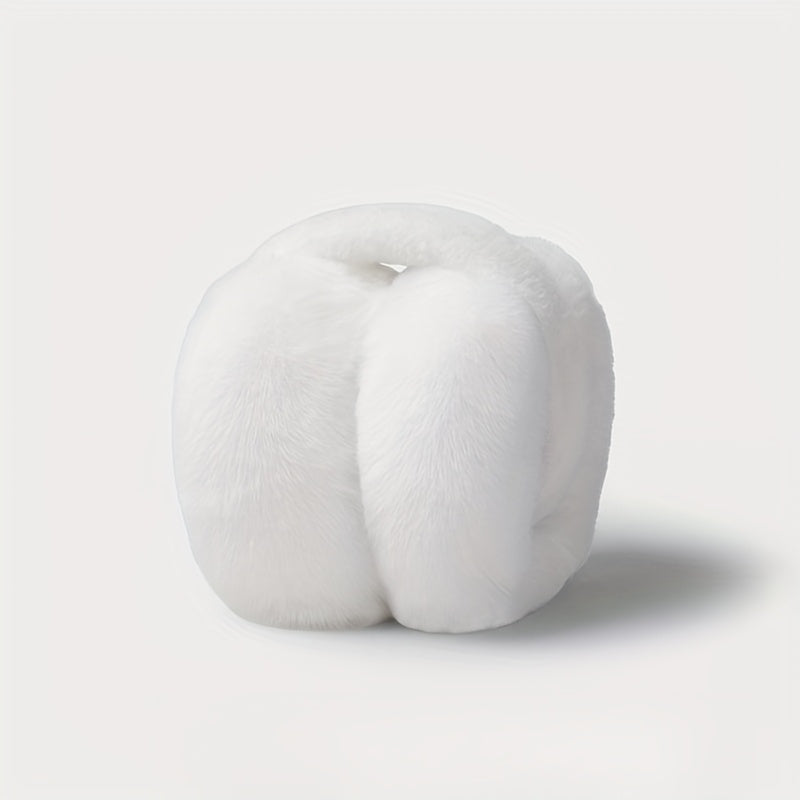 Foldable Winter Ear Muffs Soft and Warm Cold Resistant