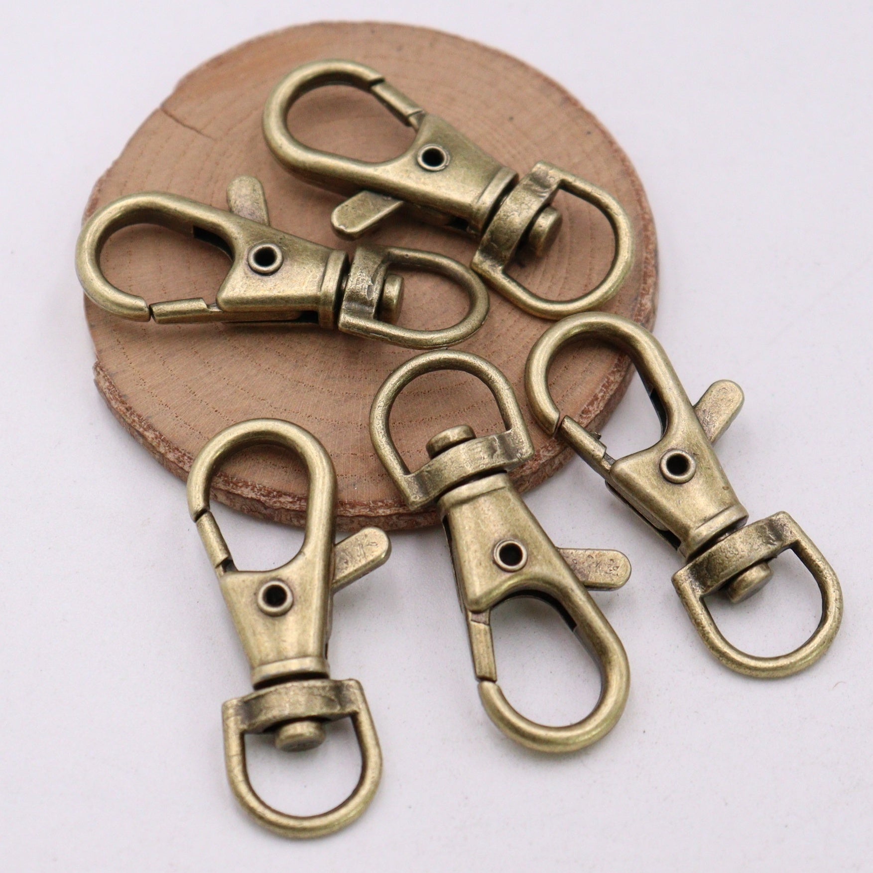 50pcs Vintage Lobster Clasp Pendants DIY Jewelry Accessory