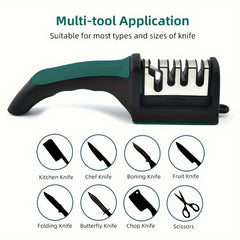 4 Stages Professional Kitchen Knife Sharpener