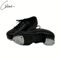 Unisex Soft Sole Lace up Jazz Tap Dance Shoes