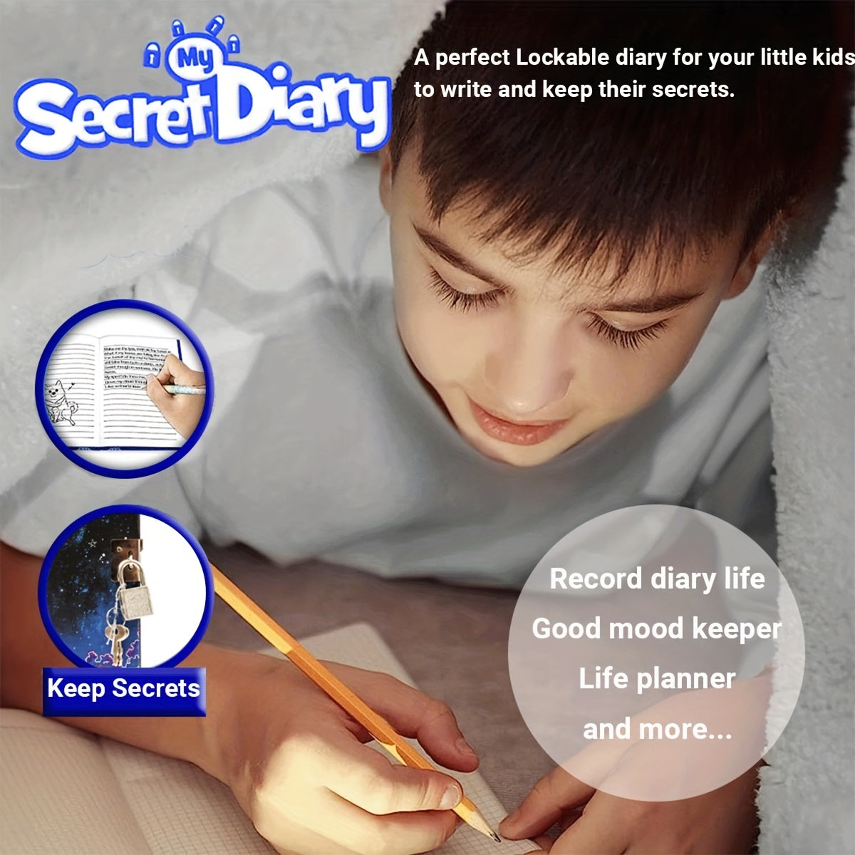 London Eye Laser Reflect Diary A5 160 Page