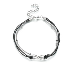 Vintage Style Stackable Anklet Set for Women