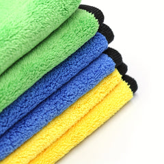 Coral Velvet Fishing Towel with Mountaineering Buckle