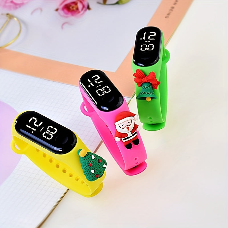 Christmas LED Waterproof Digital Outdoor Mini Watch