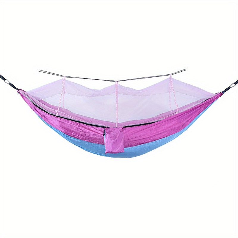 Anti Rollover Double Hammock with Mosquito Net