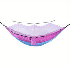 Anti Rollover Double Hammock with Mosquito Net