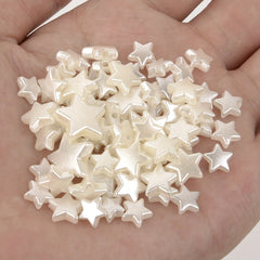 50pcs 8mm Star Acrylic Spacer Beads Jewelry Making DIY Bracelet Necklace