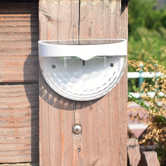 2pcs Solar Fence Lights Outdoor Waterproof LED Solar Wall Lights