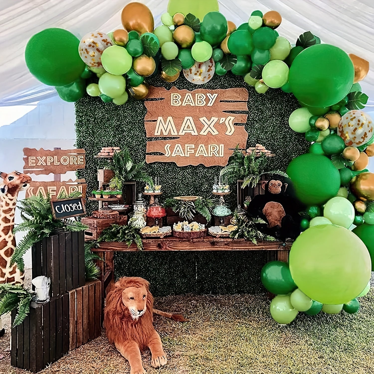 18" Dark Green Balloon Set for Christmas Party and Birthday Decor