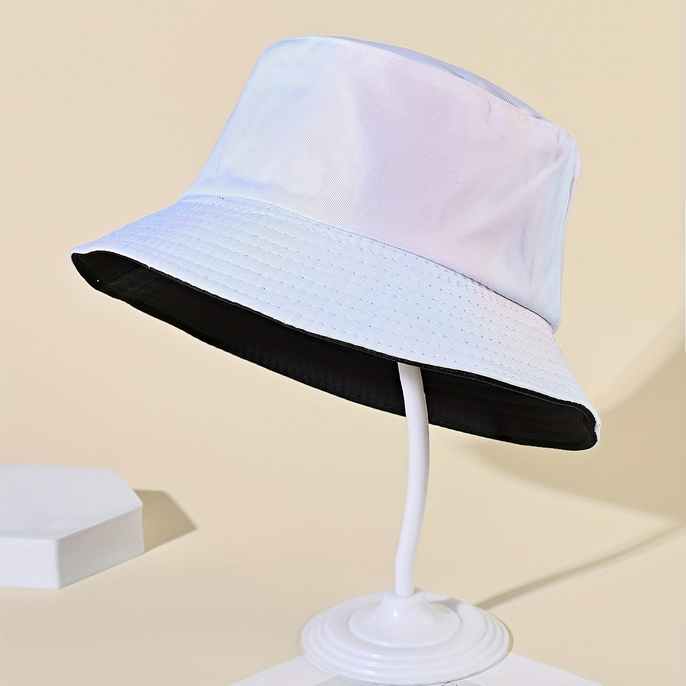 Cotton Gradient Bucket Hat Lightweight Sunshade Fisherman Cap