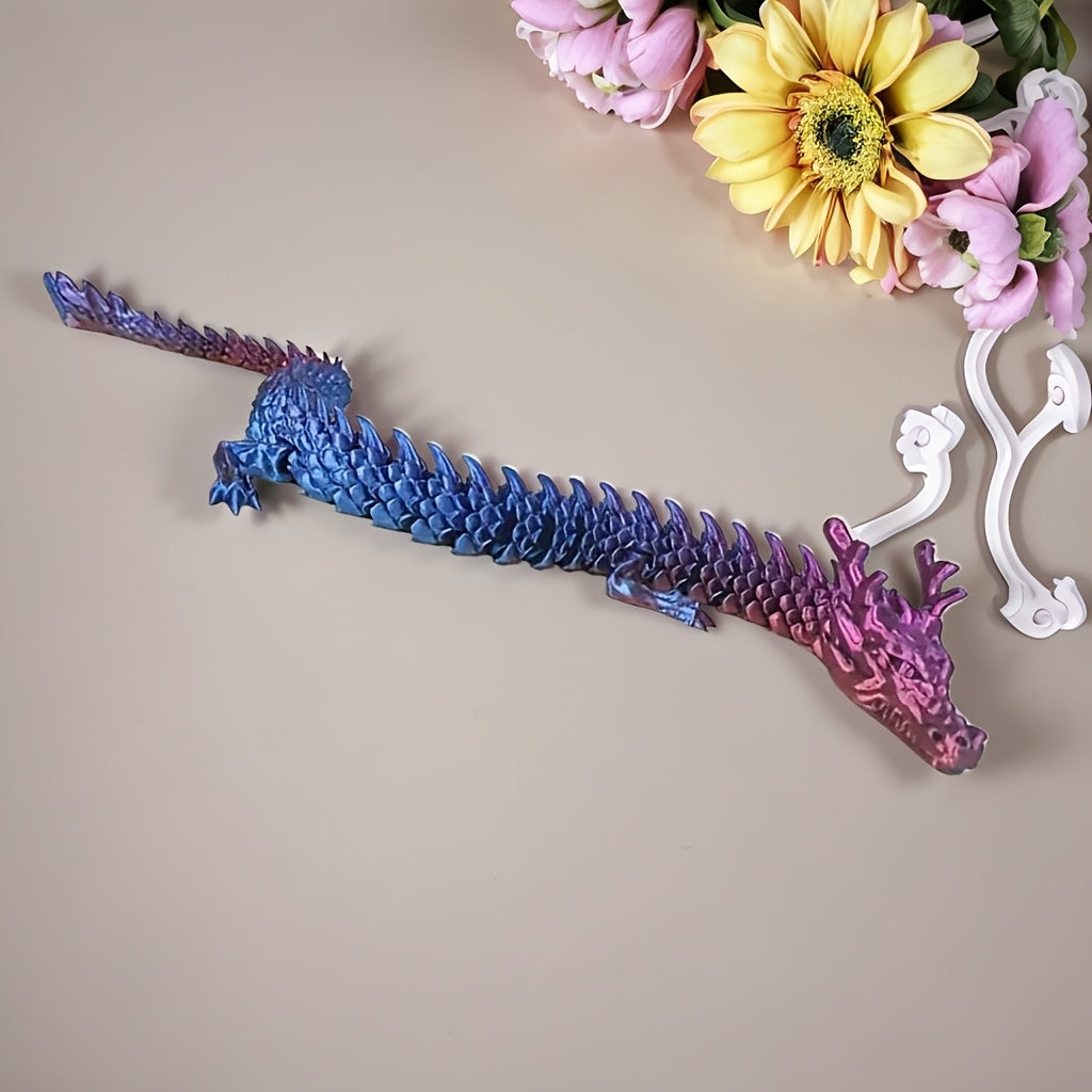 3D Printed Laser Dragon Model Collectible Ornament Home Decor