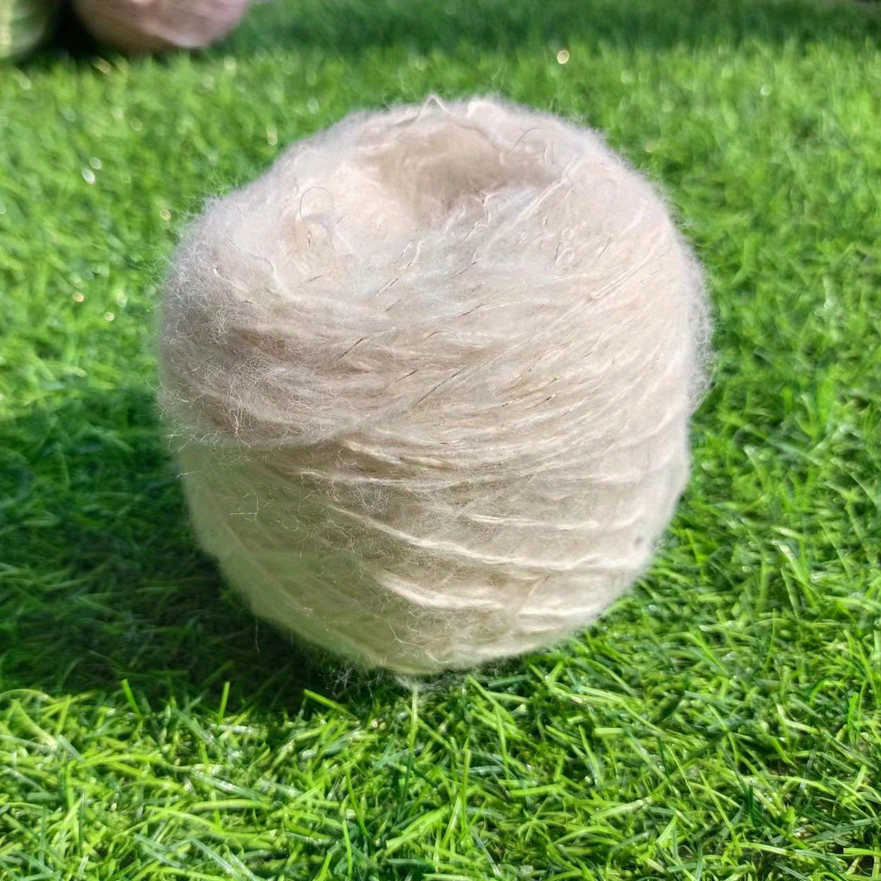 Fluffy Mixed Yarn for DIY Knitting Crocheting Crafts