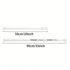 Multifunctional Telescopic Rod with Spring for Curtain, Shower, Coffee