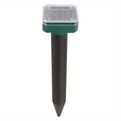 2pcs Solar Ultrasonic Mousetrap Snake Repellent