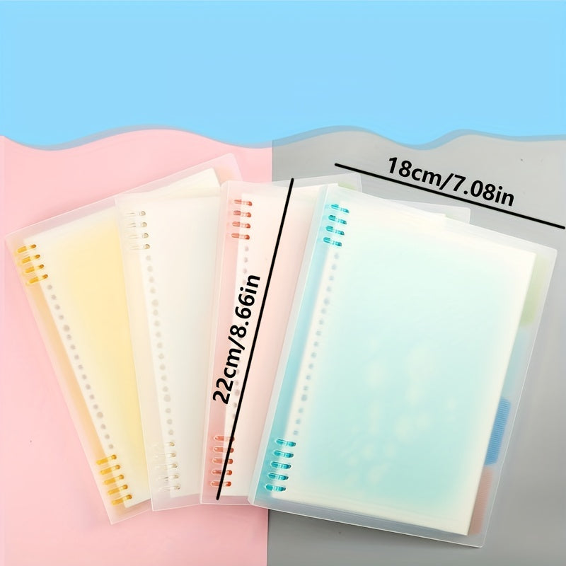 A5 Candy PP Binder Wind Notebook Refill Shell