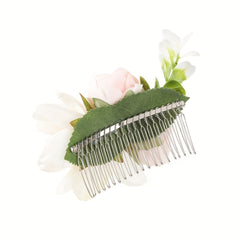 Large Flower Hair Comb Insert Comb Non-slip Hair Accessory