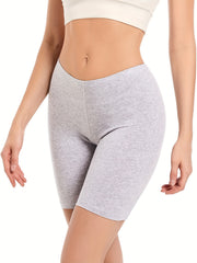  Women's High Waist Mid Thigh Active Boy Shorts