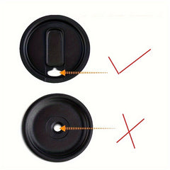 Cup Lid Storage Rack - Kitchen Cabinet Organizer