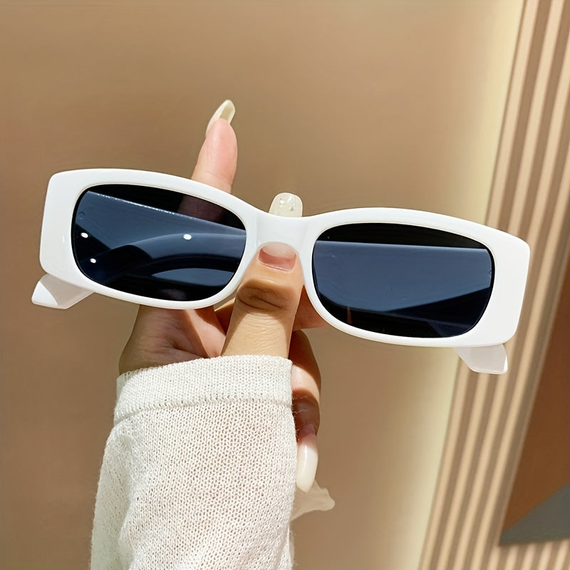 Y2K Rectangle Sunglasses UV400 Sun Shades