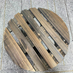 Wood Plant Caddy Heavy Duty Rolling Stand Indoor Outdoor Flower Pot