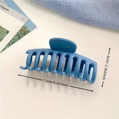 Plastic Hairpin Grab Clip Hair Accessories Decorative Headwear