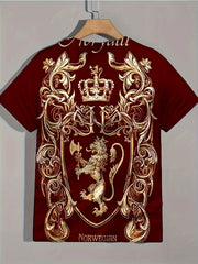 Crown & Lion Tee Men's Outdoor Clothing