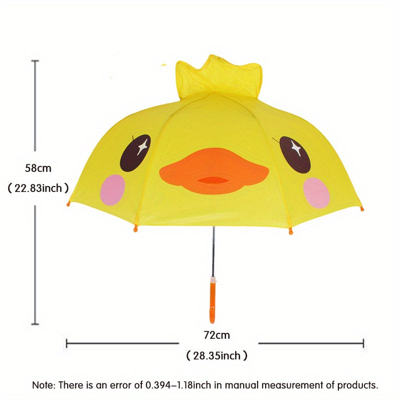 Kids Cartoon Umbrella for School and Kindergarten
