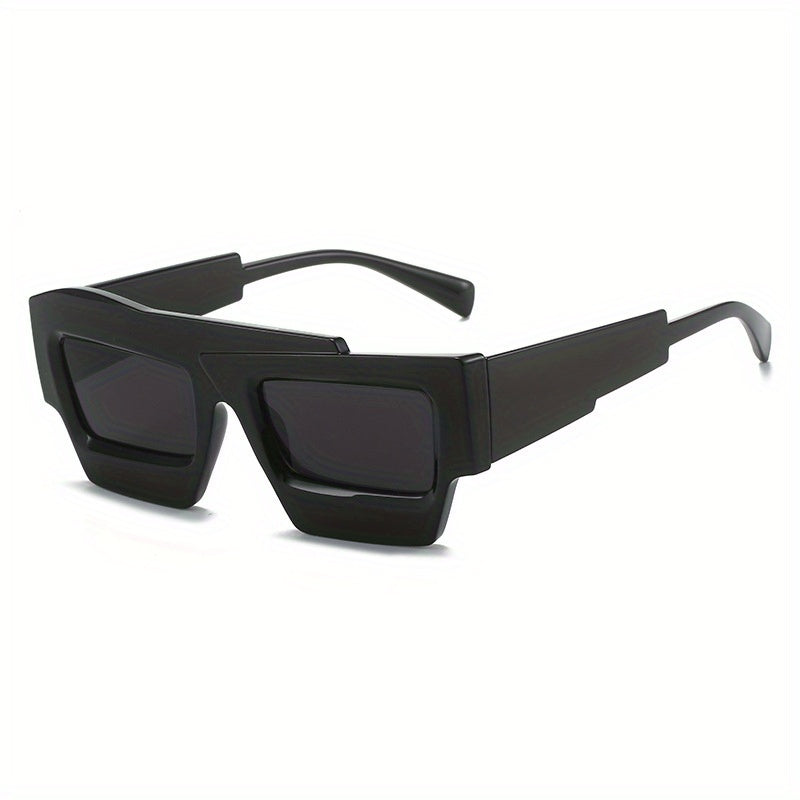 Y2K Jelly Block Sunglasses Irregular Glasses Club UV400