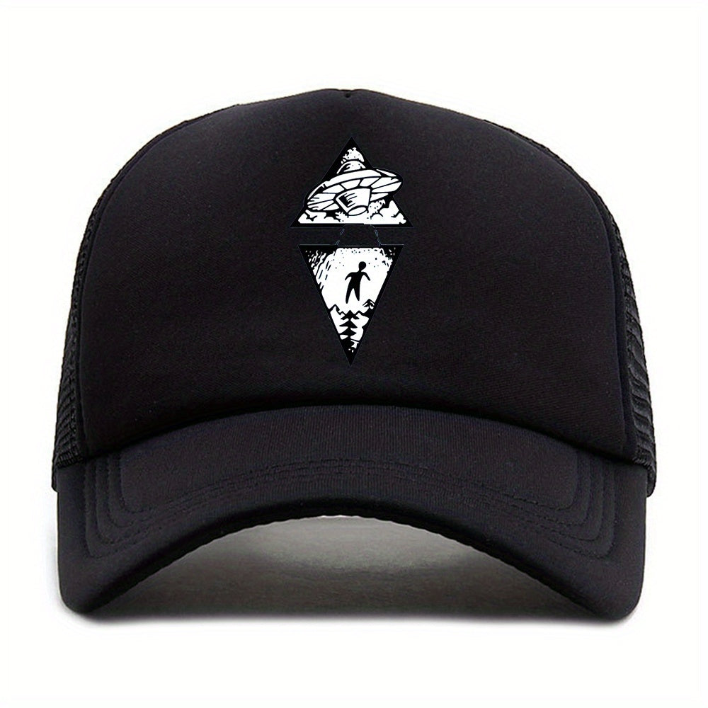 Unisex Adjustable Baseball Cap with Embroidery for Outdoor Sport