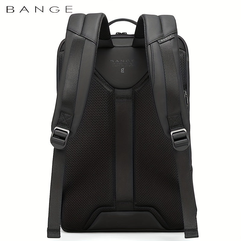 BANGE Business Backpack w/ USB Charging Port Water Resistant