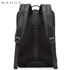BANGE Business Backpack w/ USB Charging Port Water Resistant