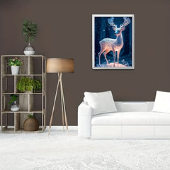 DIY 5D Diamond Painting Snow Deer Set - Full Drill