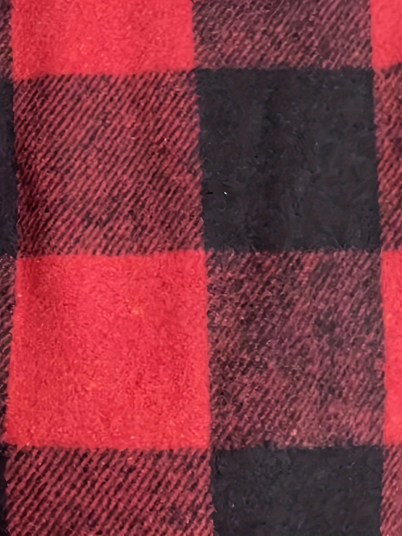  Plaid Print Long Sleeve Button Up Tunic Shirt With Pockets