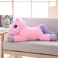 Giant 109 Violet Unicorn Plush Toy Soft Cuddly Cartoon Stuffed Animal
