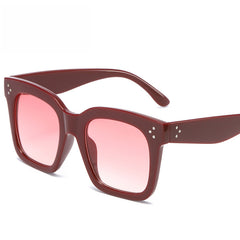 Oversized Square Sunglasses Women UV Blocking Shades