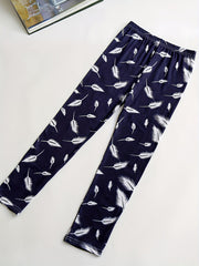 3pcs Girls Pattern Print Leggings Set for Summer Kids Children
