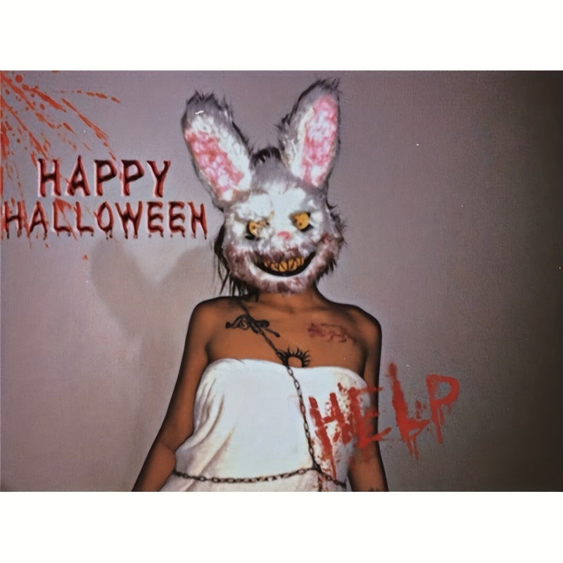 Bloody Rabbit Masks Horror Bear Halloween Mask Party Masquerade Costume Props