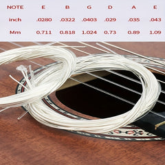 6-Piece Nylon Classical Guitar Strings Set